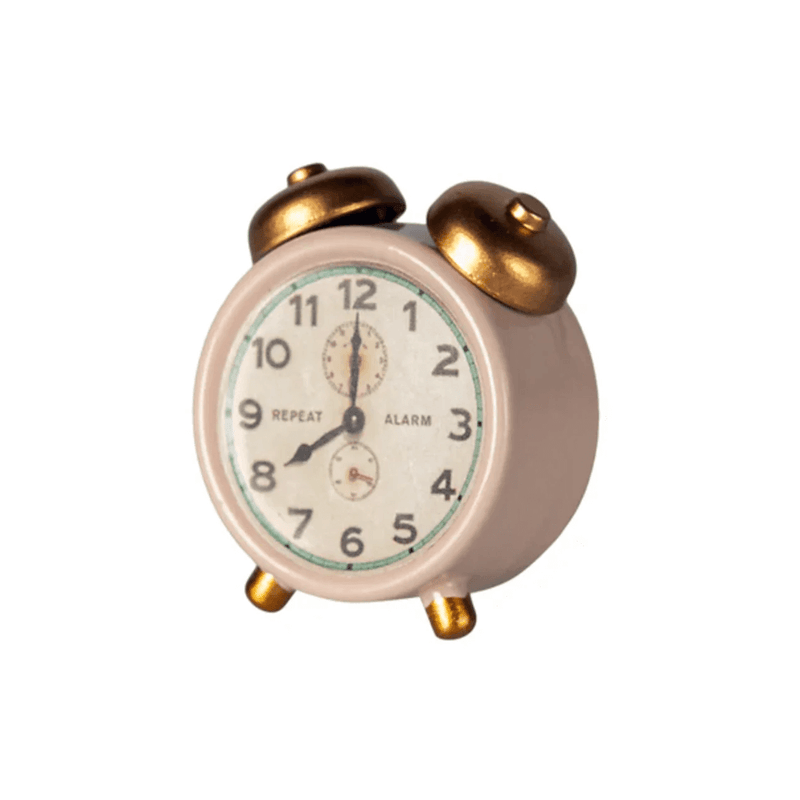 Maileg Alarm Clock Mouse - Powder