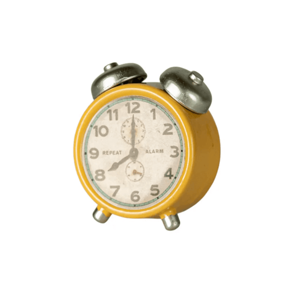 Maileg Alarm Clock Mouse - Yellow