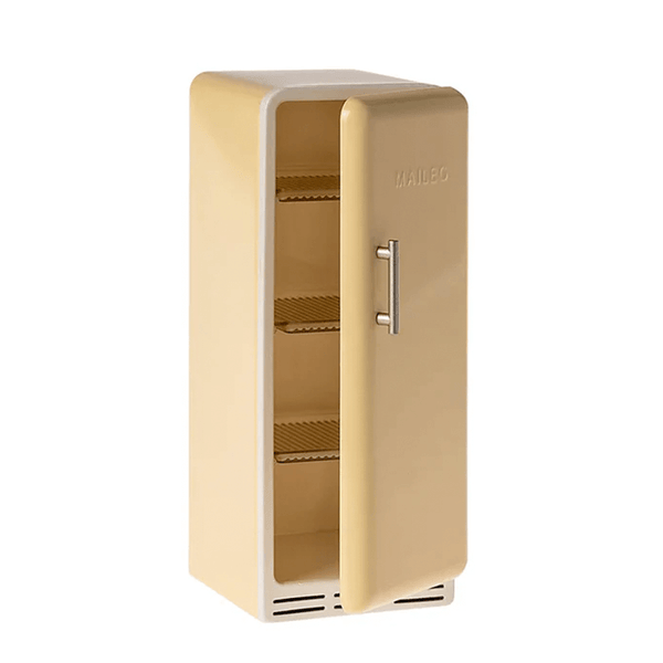 Maileg Miniature Fridge - Yellow