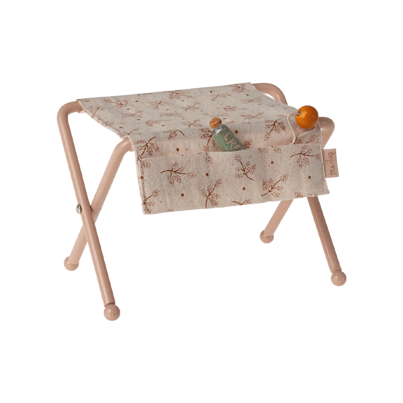 Maileg Nursery Table For Baby Mouse - Rose