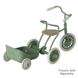 Maileg Tricycle Trailer - Green