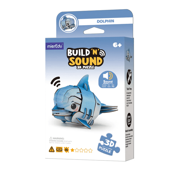 Build 'n' Sound 3D Puzzle - Dolphin