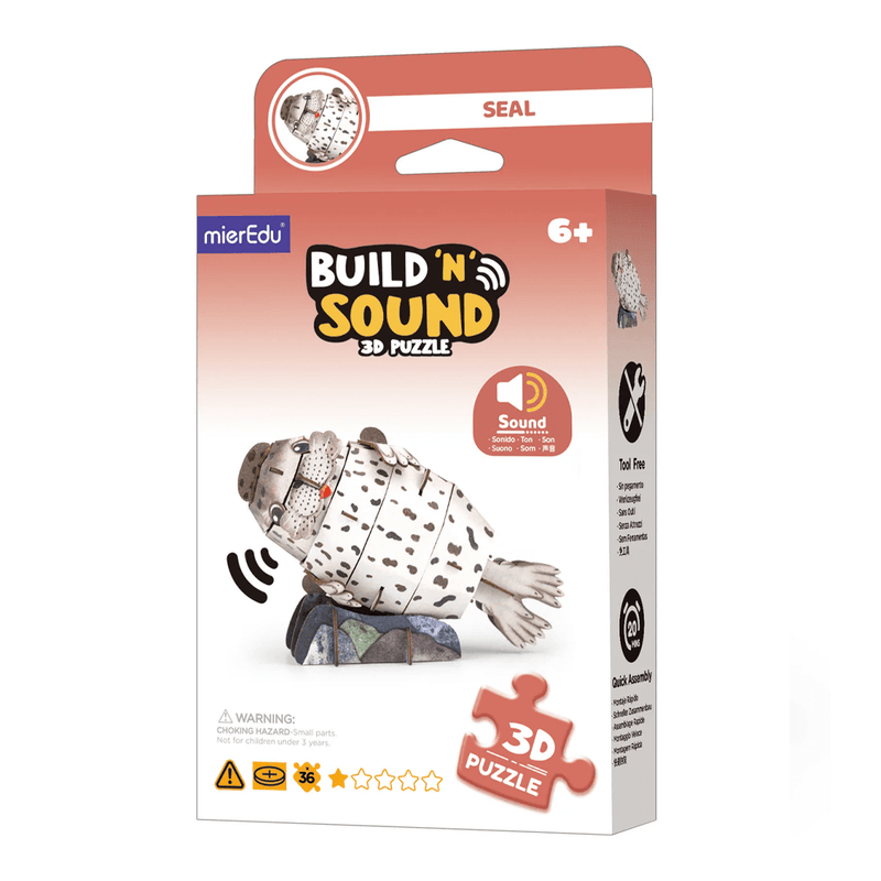 Build 'n' Sound 3D Puzzle - Seal