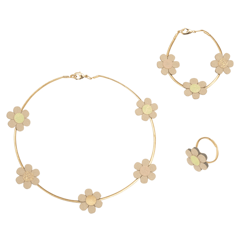 Mimi & Lula Daisy Jewellery Set - Gold