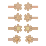 Mimi & Lula Daisy Mini Clips - Neutral