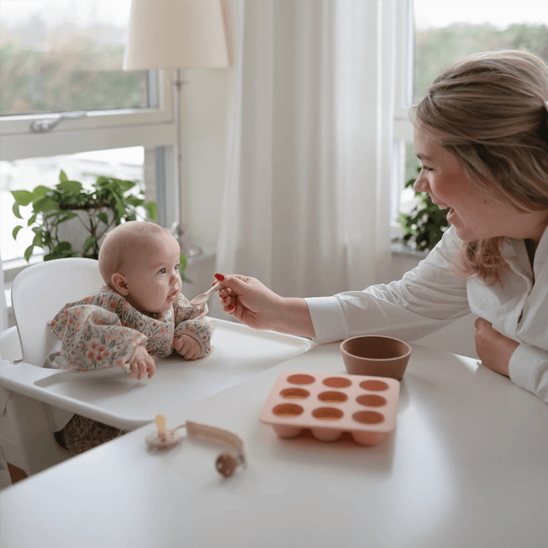 Mushie Baby Food Freezer Tray - Blush