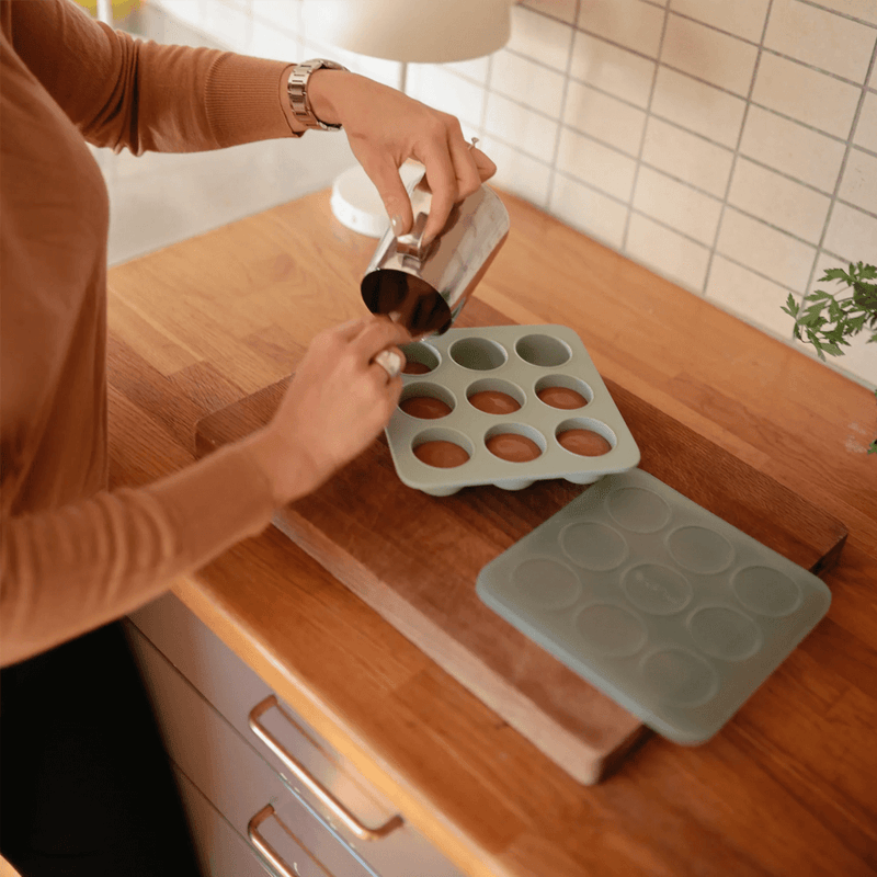 Mushie Baby Food Freezer Tray - Blush