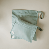 Mushie Wet Bag - Roman Green