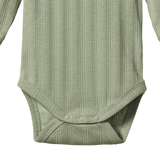 Nature Baby Long Sleeve 2 Pack Bodysuits - Natural/Nettle