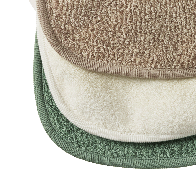 Nature Baby Dribble Bibs - 3 Pack