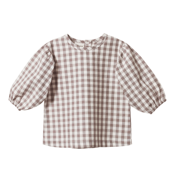 Nature Baby Elodie Blouse - Cub Check