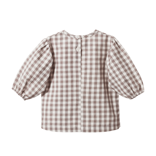 Nature Baby Elodie Blouse - Cub Check