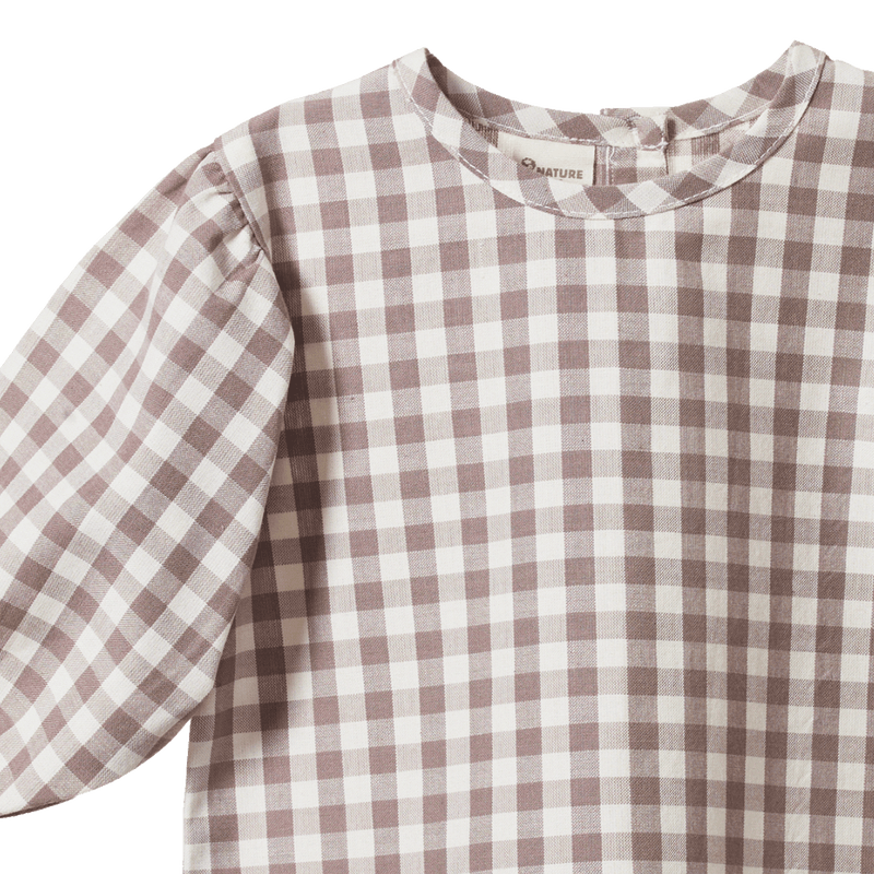 Nature Baby Elodie Blouse - Cub Check