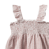 Nature Baby Gala Dress - Twilight Check