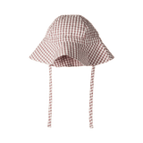 Nature Baby Gingham Sunhat - Twilight Check