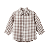 Nature Baby Ira Button Up  - Cub Check