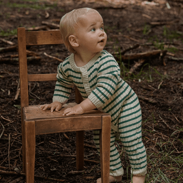 Nature Baby Lou Suit - Pine Sailor Stripe