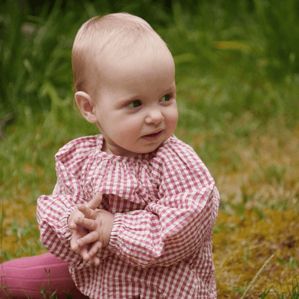 Nature Baby Meadow Bodysuit - Jam Check