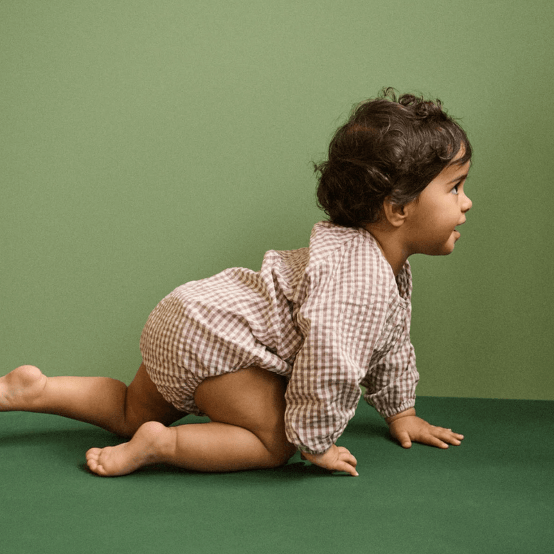 Nature Baby Meadow Bodysuit - Twilight Check