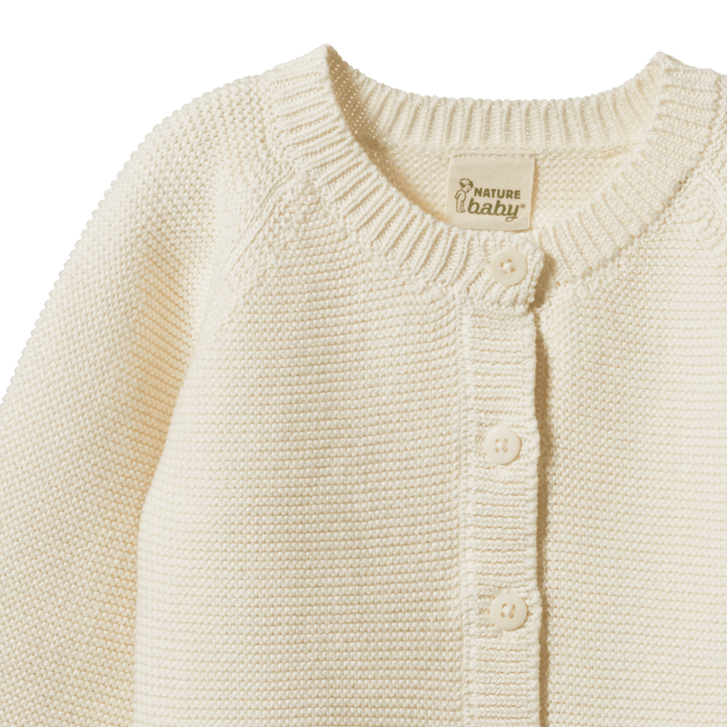 Nature Baby Pepi Cardigan - Natural