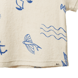 Nature Baby River Tee - Atlantic Print Terry