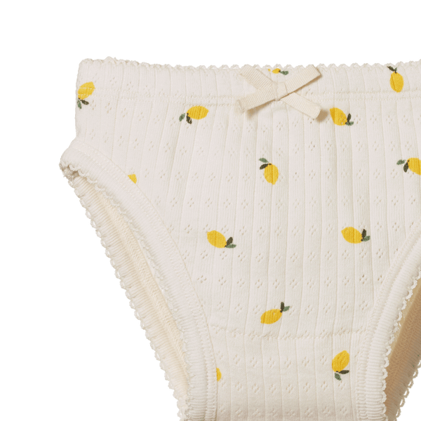 Nature Baby Knickers - Pointelle Lemon