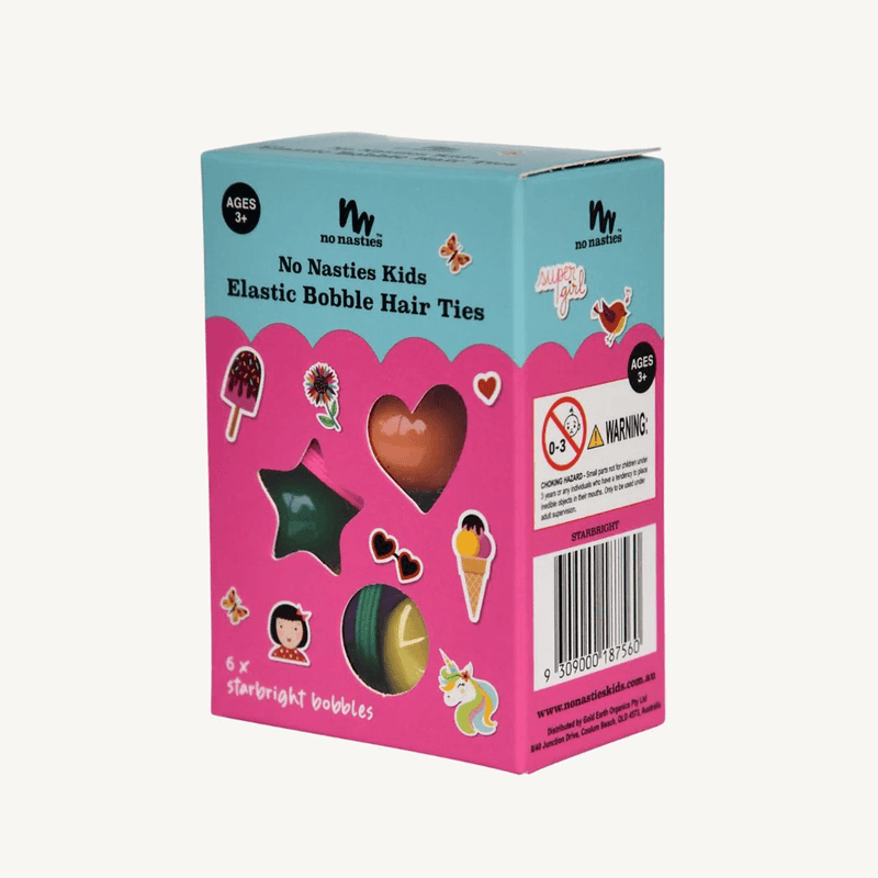 No Nasties Star Bright Bobbles Elastics Set