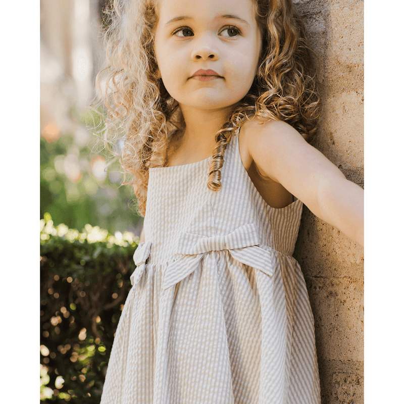 NoraLee Betsy Dress - Sage Stripe