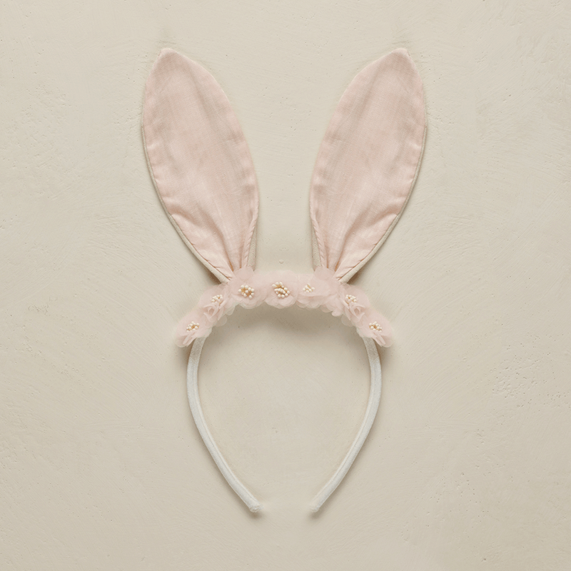 NoraLee Bunny Headband - Blush