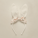 NoraLee Bunny Headband - Pastel Floral