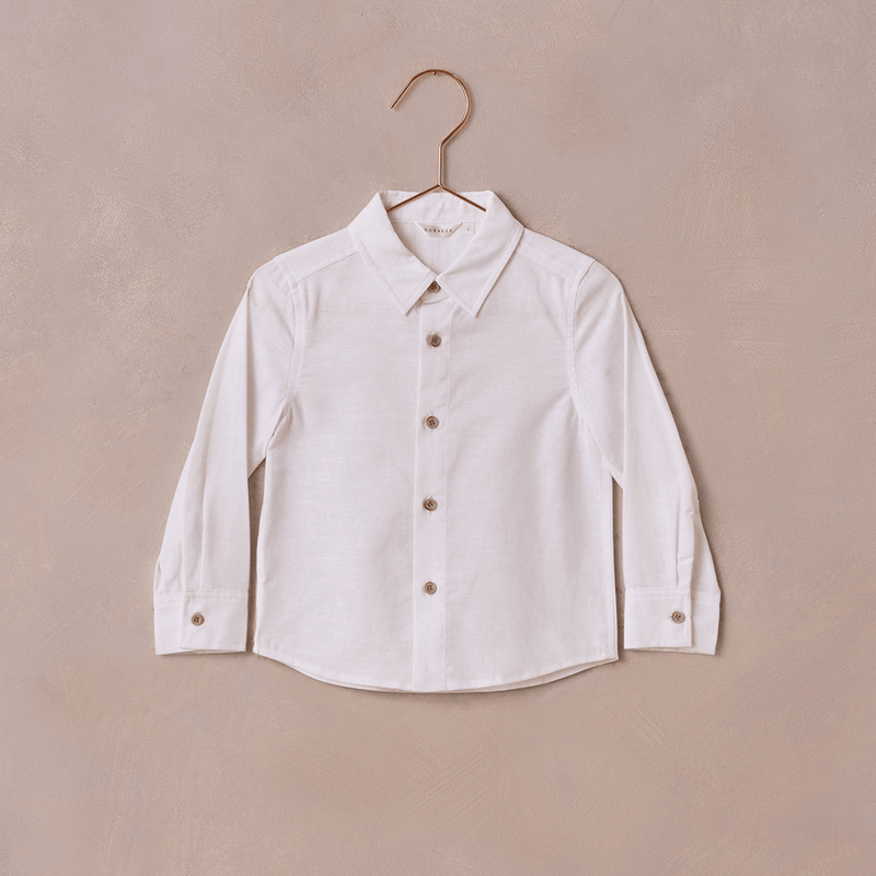 NoraLee Harrison Button Down Shirt - White