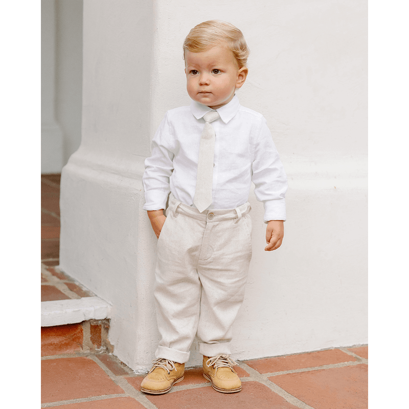 NoraLee Harrison Button Down Shirt - White