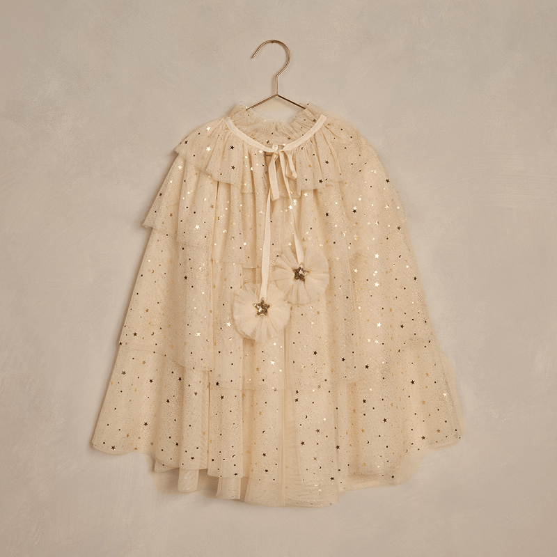 NoraLee Tulle Cape - Champagne Stars