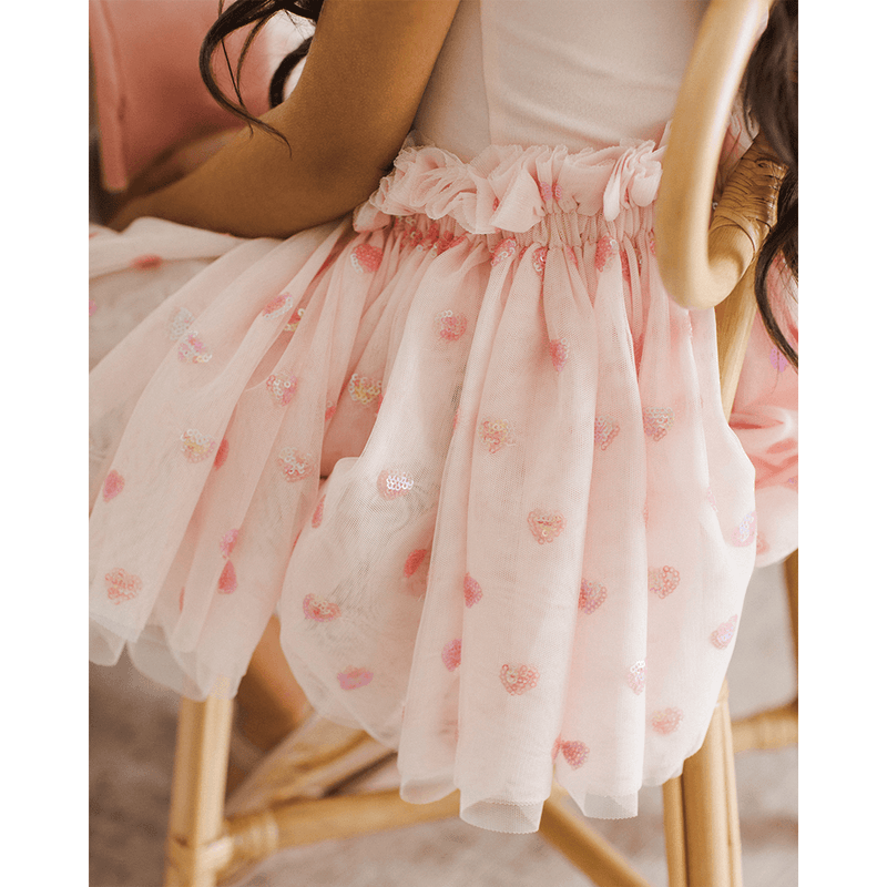 NoraLee Lottie Tutu Set - Hearts