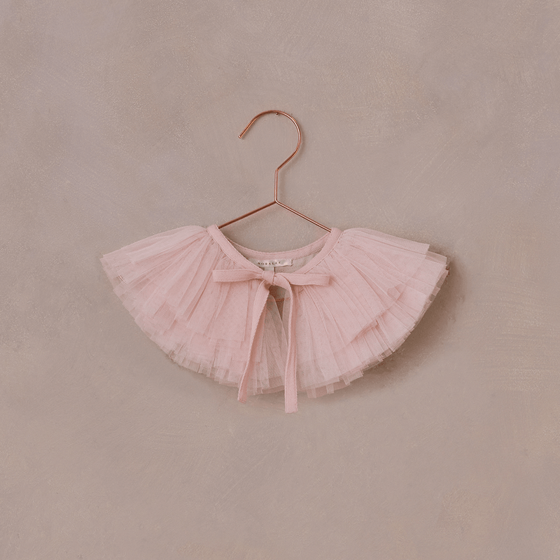 NoraLee Ruffle Tulle Collar - Blush