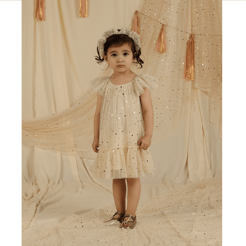 NoraLee Edie Dress - Champagne Stars