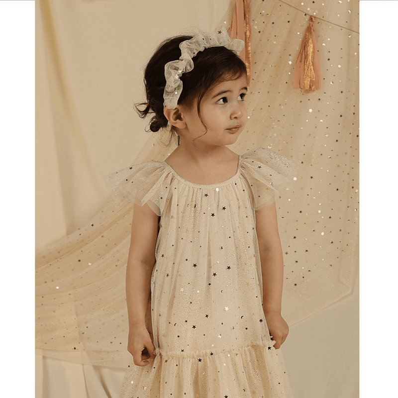 NoraLee Edie Dress - Champagne Stars