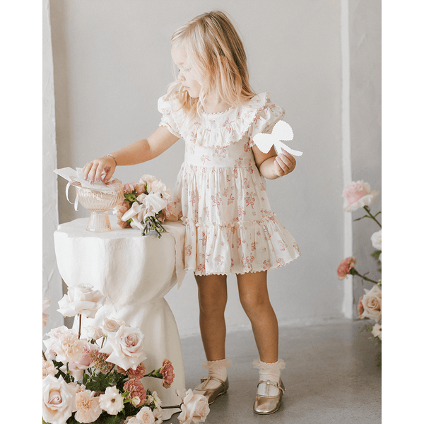 NoraLee Eva Dress - Bow Ditsy