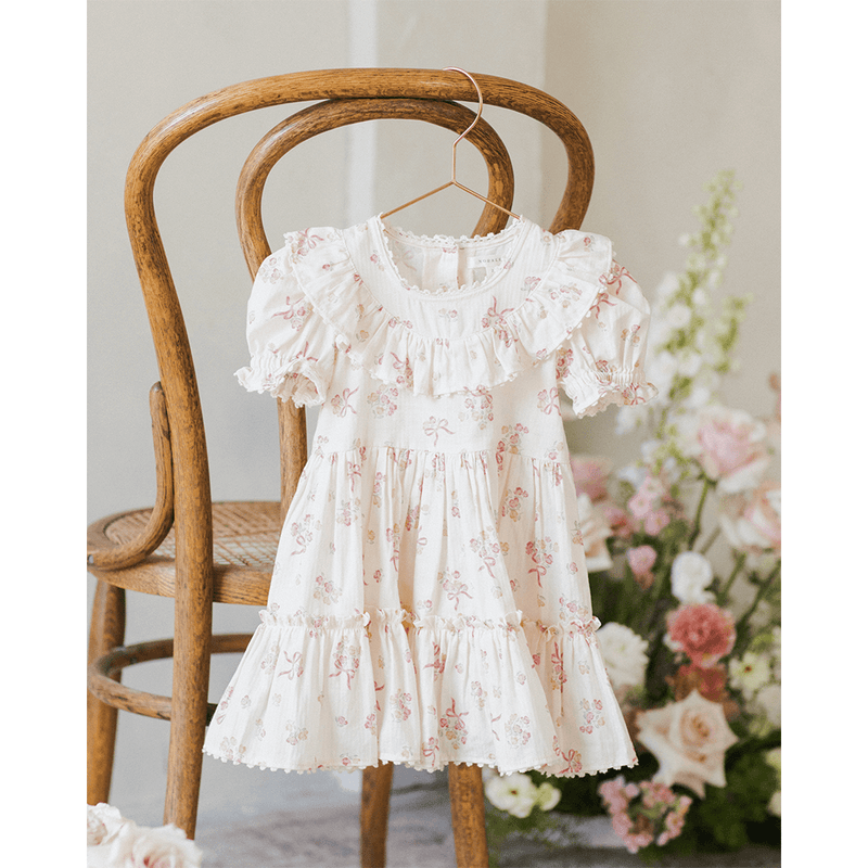 NoraLee Eva Dress - Bow Ditsy