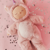 Olli Ella Cozy Dinkum Unicorn - Sugarpie Pink