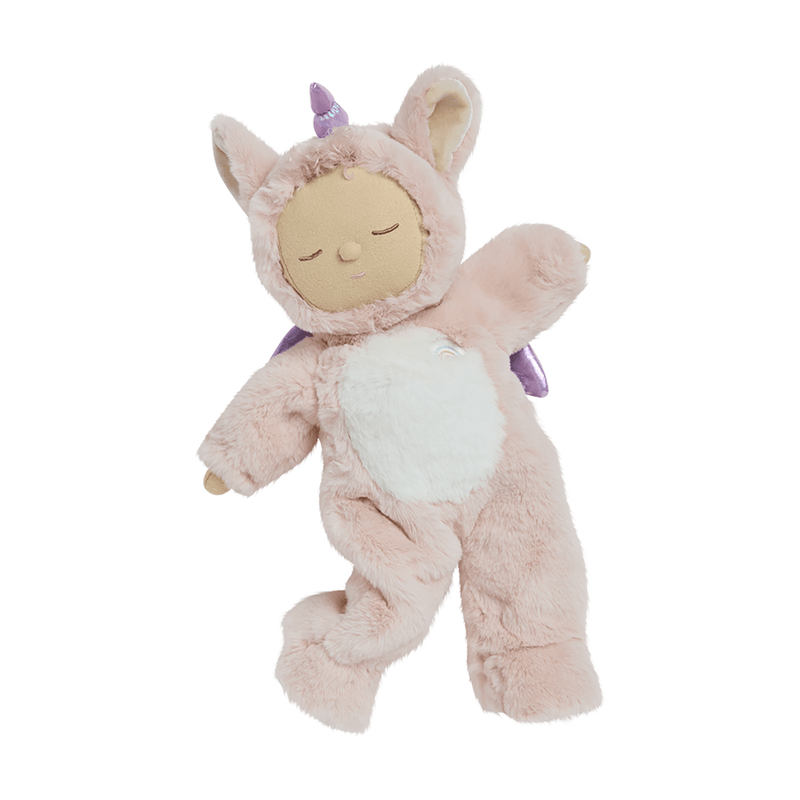 Olli Ella Cozy Dinkum Unicorn - Sugarpie Pink