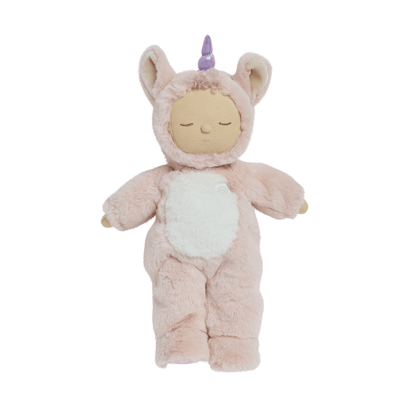 Olli Ella Cozy Dinkum Unicorn - Sugarpie Pink