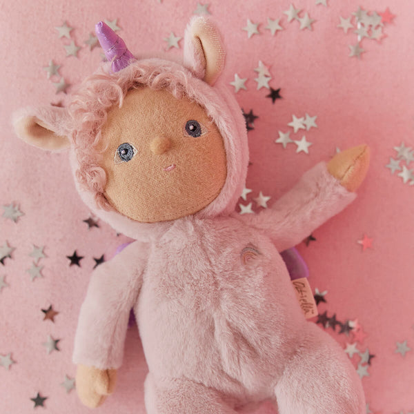 Olli Ella Dinky Dinkum Unicorn - Una Pink