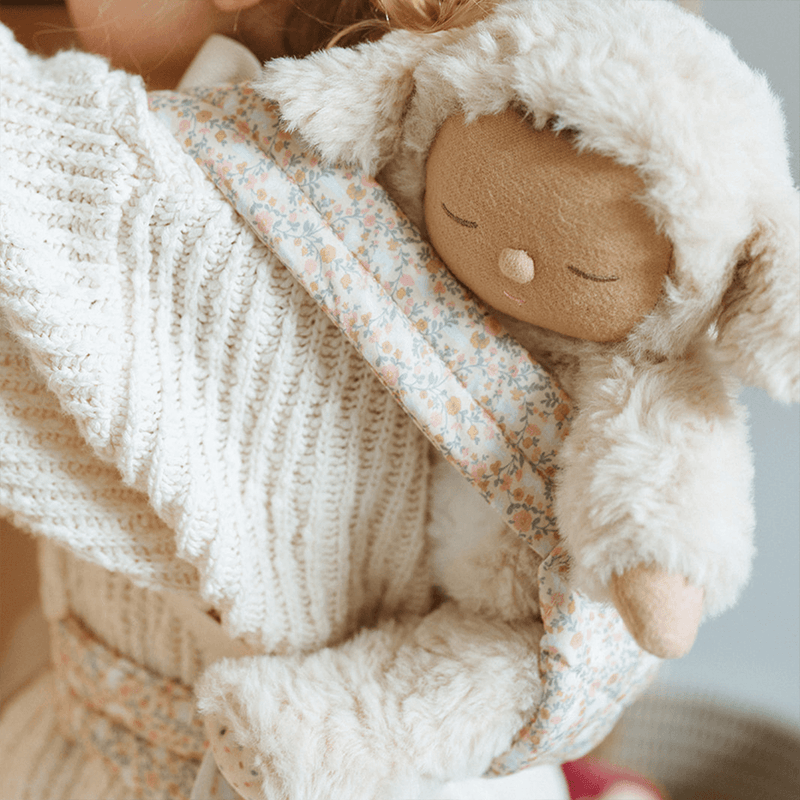 Olli Ella Cozy Dinkum Lamby Picket - Cream