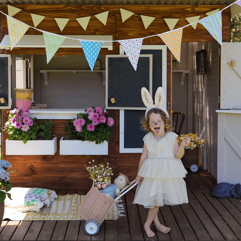 Olli Ella Fluffle Bunny Headband - Pink