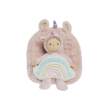 Olli Ella Hopalong Unicorn Backpack -  Pink