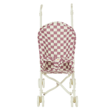 Olli Ella Sollie Stroller - Plum Check