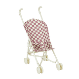 Olli Ella Sollie Stroller - Plum Check