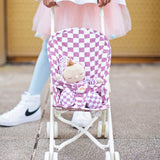 Olli Ella Sollie Stroller - Plum Check