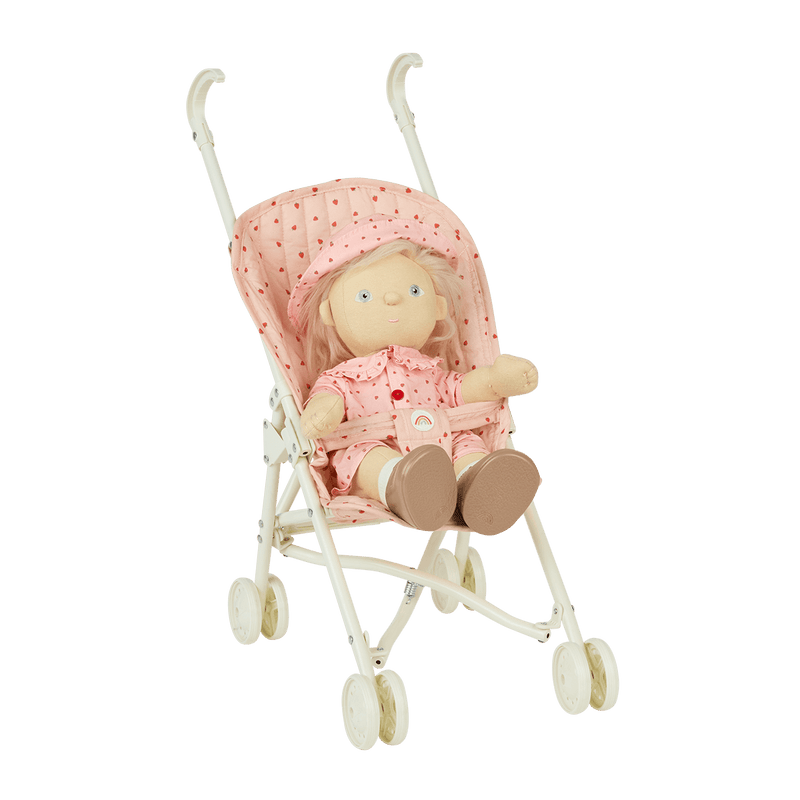 Olli Ella Sollie Stroller - Strawberry